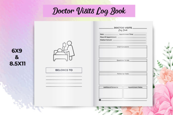 Discover the Perfect Doctor Visits Logbook KDP Interiors for Your Needs
