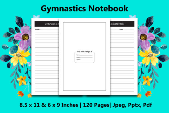 Gymnastics Notebook - KDP Interiors: A Versatile Resource for Creators and Entrepreneurs