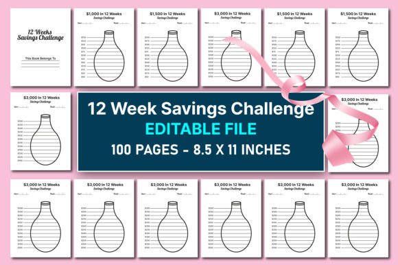 The Editable 12 Weeks Savings Challenge: A Practical Blueprint for Financial Discipline