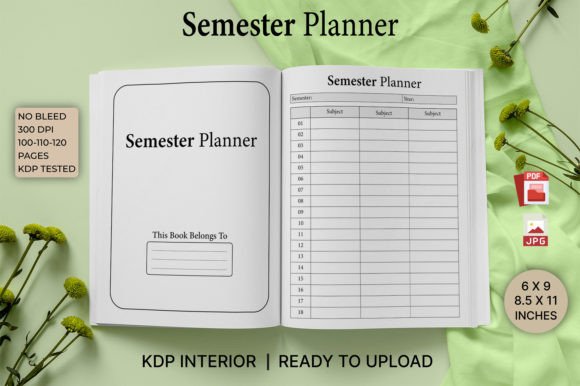 The Semester Planner for KDP Interiors: A Detailed Evaluation for Content Creators