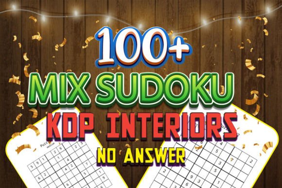 Unlock Your Creative Potential with 100 MIX Sudoku Kdp Interiors for You