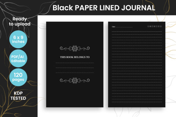 Unlocking Creativity and Productivity with Black Paper Journals: A Modern Publishing Opportunity