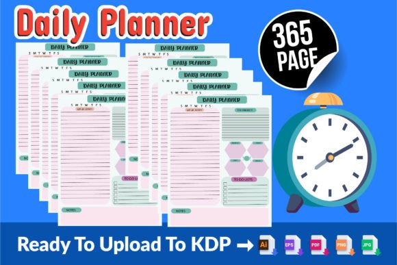 Unlocking Productivity and Profit: A Deep Dive into KDP Daily Planner Interiors